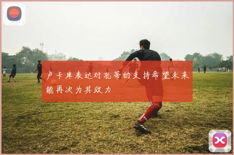 卢卡库表达对孔蒂的支持希望未来能再次为其效力